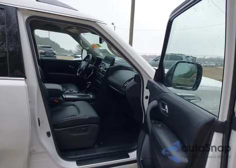 2022 Nissan Armada Sv 2Wd из США, поврежденный, VIN JN8AY2AC2N9163211